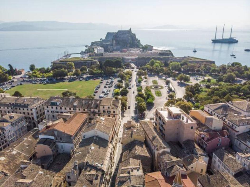 דירות Corfu  Downtown Oasis Penthouse מראה חיצוני תמונה